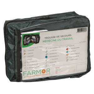 Kit de primeiros socorros Medicina do trabalho