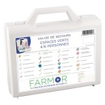 Kit de primeiros socorros para "espaços verdes" para 4/6 pessoas