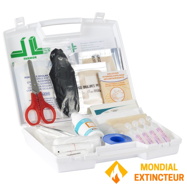 Kit de primeiros socorros para soldadores 4/6 pessoas