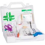 Kit de primeiros socorros para "telhados e impermeabilização" para 8/10 pessoas