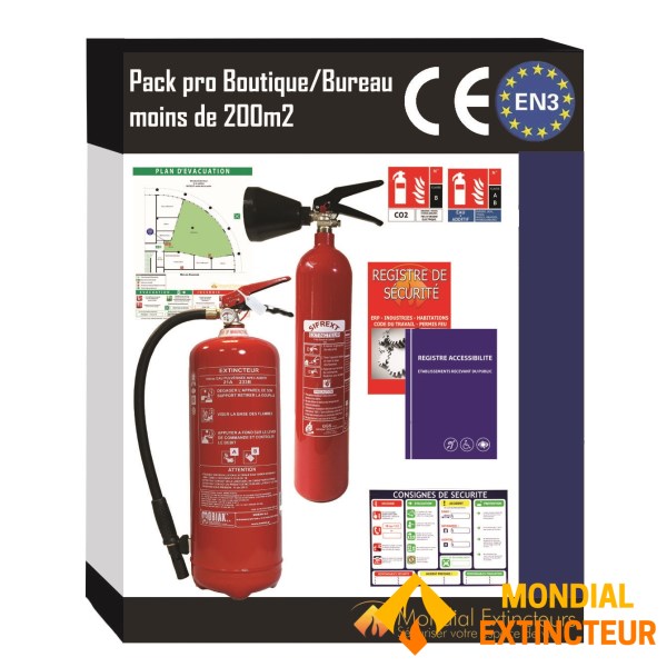 Kit de segurança completo para escritórios com menos de 200 M²