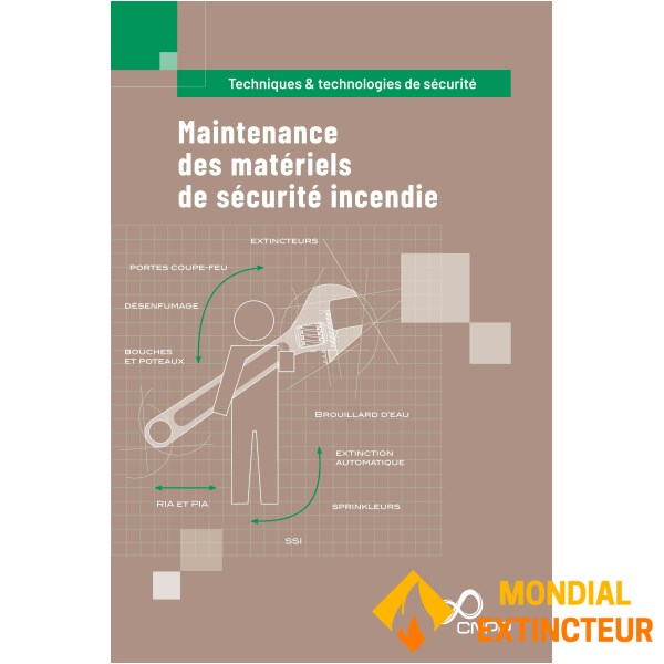 "Manutenção do equipamento de proteção contra incêndios"