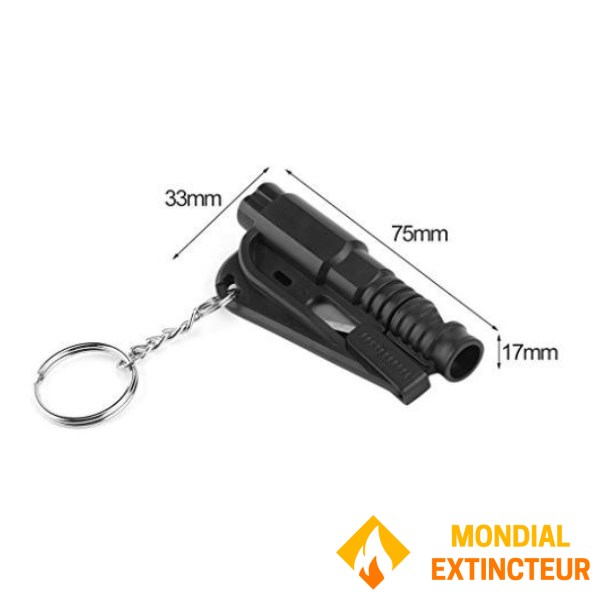 Martelo automático de segurança para automóveis de emergência