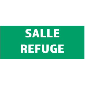 Painel "SALLE REFUGE" - L.200 x A.800 mm