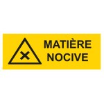 Painel de "matérias nocivas" - PVC 200x80 cm