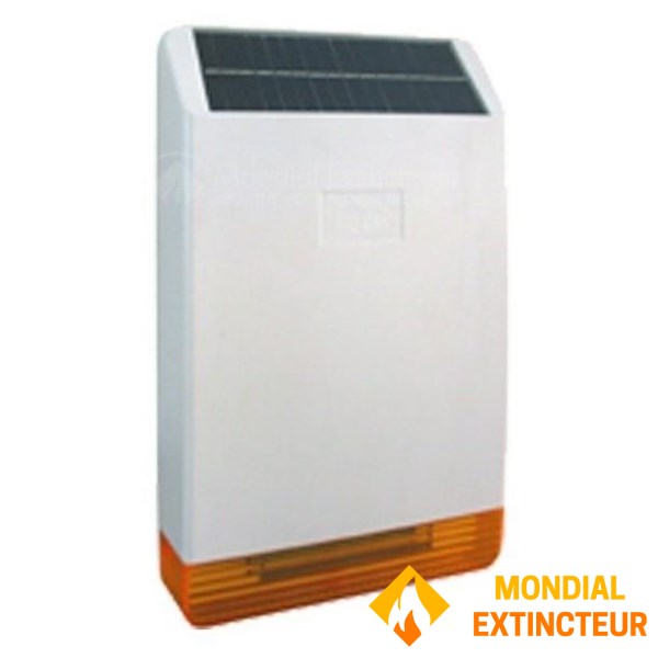Sirene exterior com flash - Solar