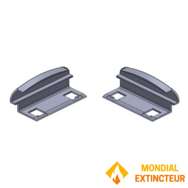 Tampas de extremidade para blocos da gama "XENA FLAT"