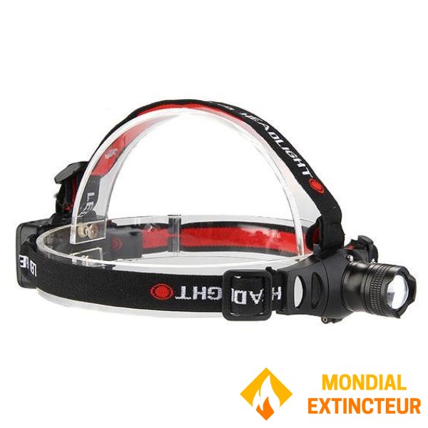 Lampe frontale led - éclairage 800 lumens