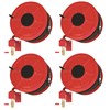 Lot de 4 RIA DN 25 - Longueur 30 M - MOBIAK - NF