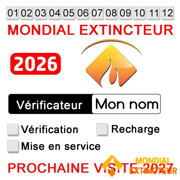 1000 etichete de întreținere personalizate 5X5 cm