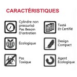 Aerosol cu design compact pentru inițierea incendiilor - Extinc'torch