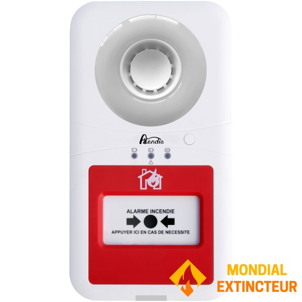 Alarma autonomă de tip 4 cu bliț LED luminos