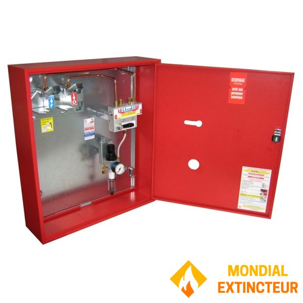 CO2 BOX 500g max - O/F + funcție de ventilație - Ușă vitrată