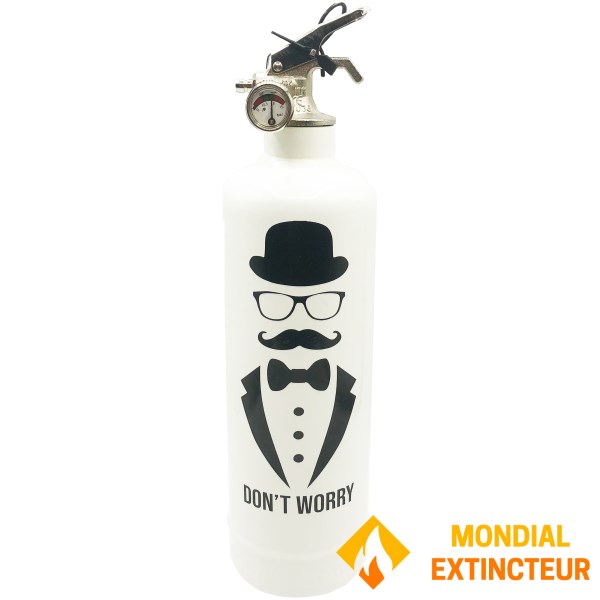 Design stingător de incendiu "NU TE ÎNGRIJORĂ"