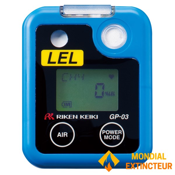 Detector de gaz unic LEL