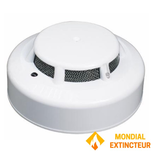 Detector optic pentru echipamente de alarmă