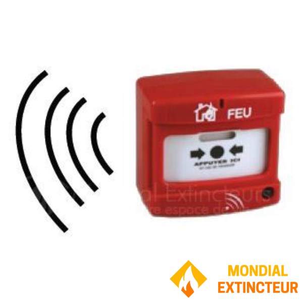 Eliberare manuală radio Axendis - 100 metri Fără repetor