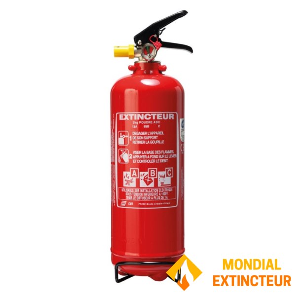 Extinctor 2Kg ABC FLY Model 2024 - Brand ROT