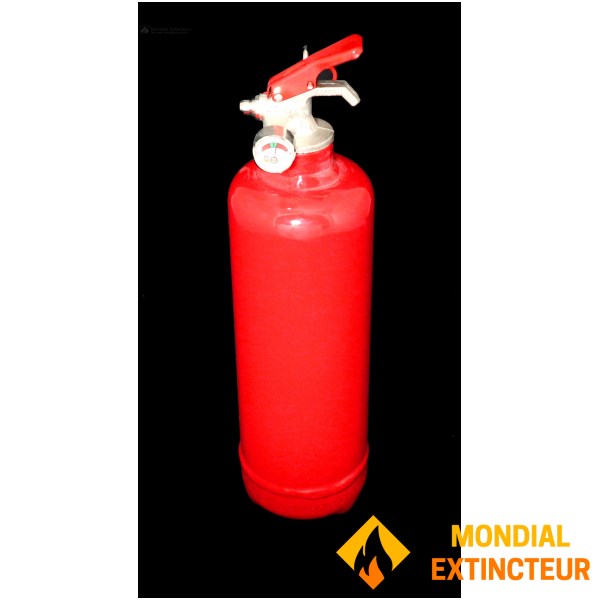 Extinctor cu pulbere ABC roșu "original", capacitate 1 kg