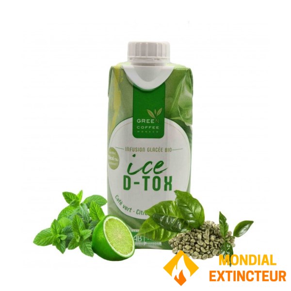 Ice Tea - ICE D-TOX ORGANIC - Cafea verde - pachet de 6