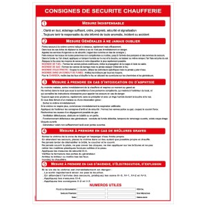 Instrucțiuni pentru camera cazanelor - format A4