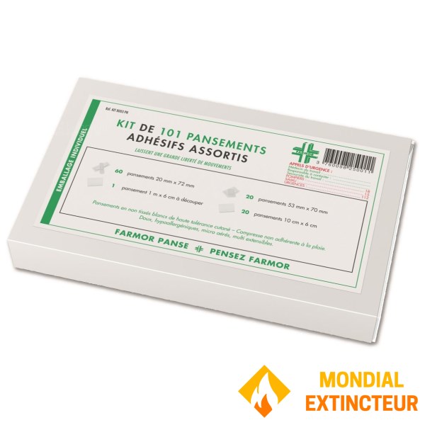 Kit de 101 pansamente mixte