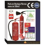 Kit complet special pentru birouri cu alarmă tip 4 - 200 m² - Franța