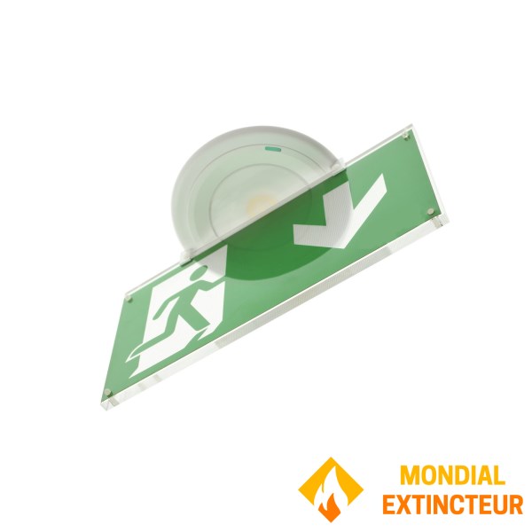 Kit montat pe tavan cu suport pentru eticheta "Spazio Luz"