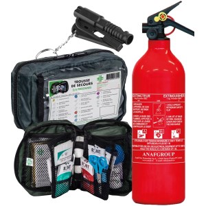 Kit de siguranță auto "pentru vacanță"