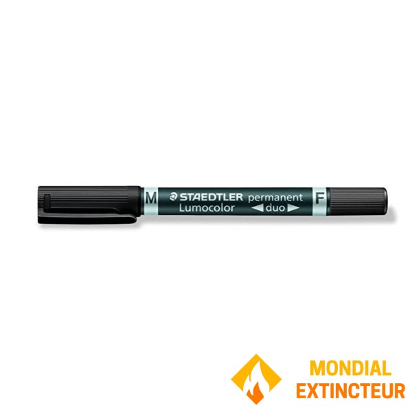 Marker permanent pentru etichete - cu vârf dublu