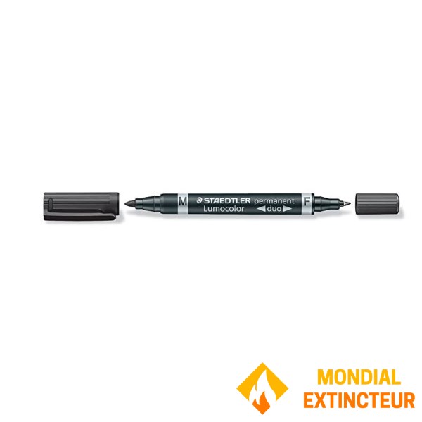 Marker permanent pentru etichete - cu vârf dublu