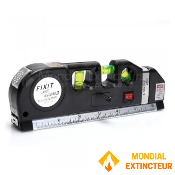 Nivelă cu indicator laser și bandă metrică