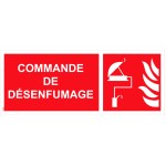 Panou de "control al fumului" din PVC - 200x80 mm