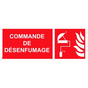 Panou de "control al fumului" din PVC - 200x80 mm