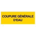 Panou "de închidere a apei" - PVC 200x80 mm