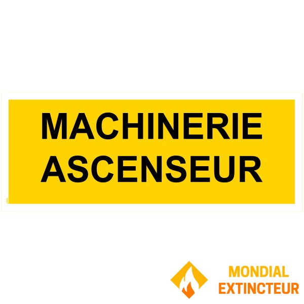 Panou pentru "mașini de ridicat" - PVC 200x80 mm