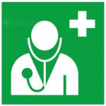 Panou pentru personalul medical - L.200 x H.200 mm