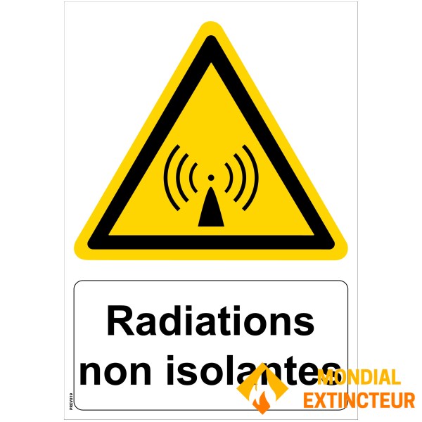 Panou de "radiații neizolant" - PVC A5