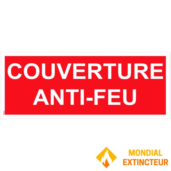 Panoul "cu pătură de foc" din PVC - 200x80 mm