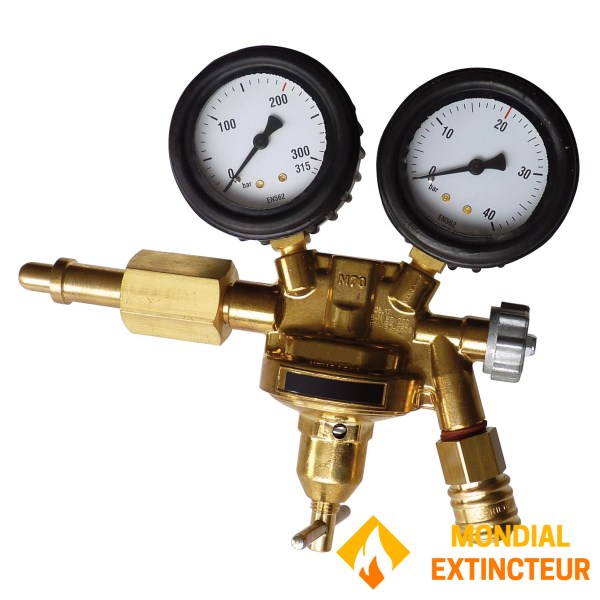 Regulator de presiune Umplerea stingătoarelor de incendiu