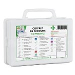 Аптечка для 2/4 человек с ручкой для переноски и настенным кронштейном