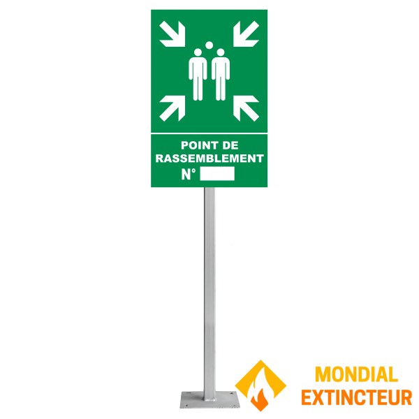 Телескопическая монтажная стойка из оцинкованной стали 1M20 - 1M80