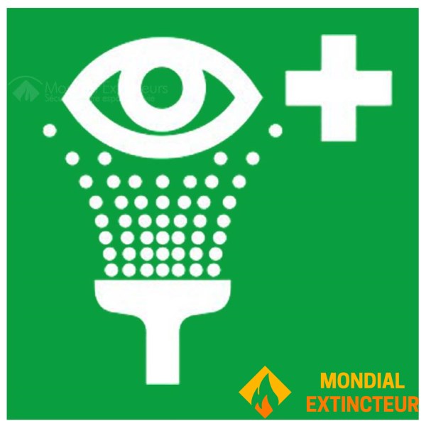 Панель фонтана для промывки глаз - Ш.200 x В.200 мм