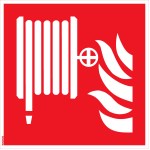 Панель для огнетушителя - ПВХ - 30x30 см