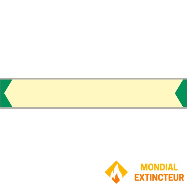 Bande d'orientation polycarbonate photoluminescente – L.600 x H.100 mm