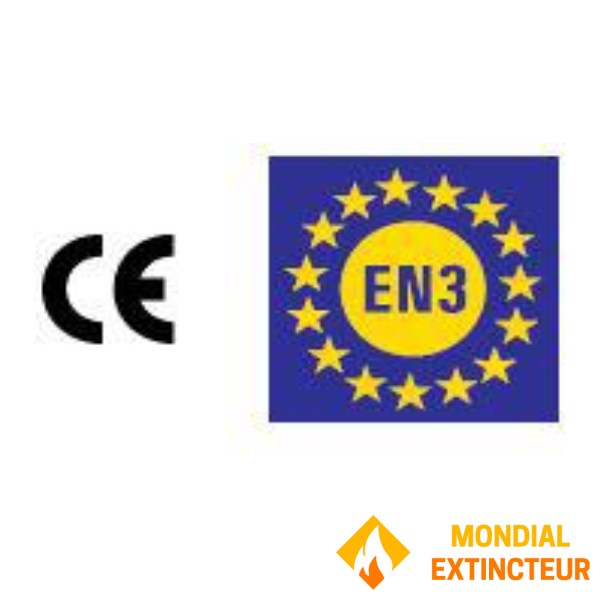 Огнетушитель CO2 емкостью 2 кг с подставкой - CE - Бренд Mobiak