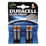 Блистер из 4 батареек DURACELL 1,5 В LR03