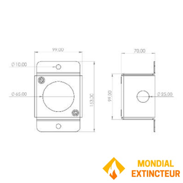 Наземный маяк - LSC 230 В перем. тока - кабель 6 М