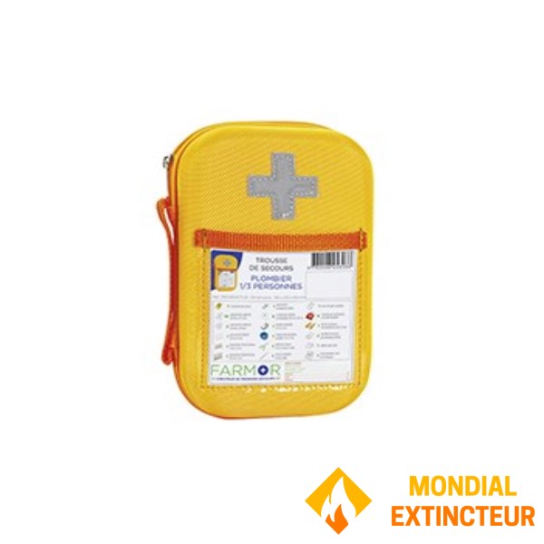 Kit de secours pour électricien - 4 personnes Prolypropylène
