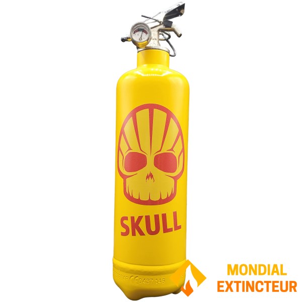 Дизайн огнетушителя "THE SKULL"